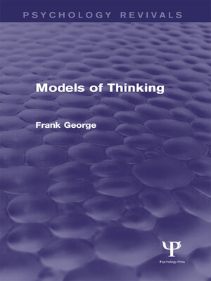 cover image of Models of Thinking